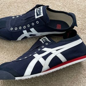 Onitsuka Tiger Mens Navy Sneakers - Size 11